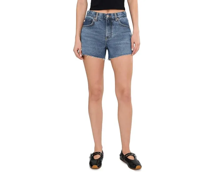 Шорты AG Jeans Halle High Rise Relaxed с высокой посадкой и расслабленным кроем