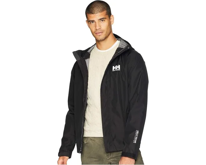 Легкая водонепроницаемая куртка Helly Hansen Seven J с регулируемым капюшоном