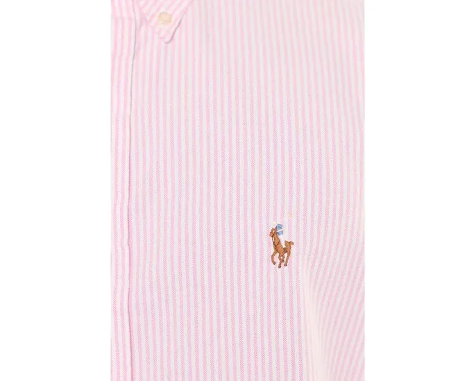 Классическая полосатая оксфордская рубашка Polo Ralph Lauren