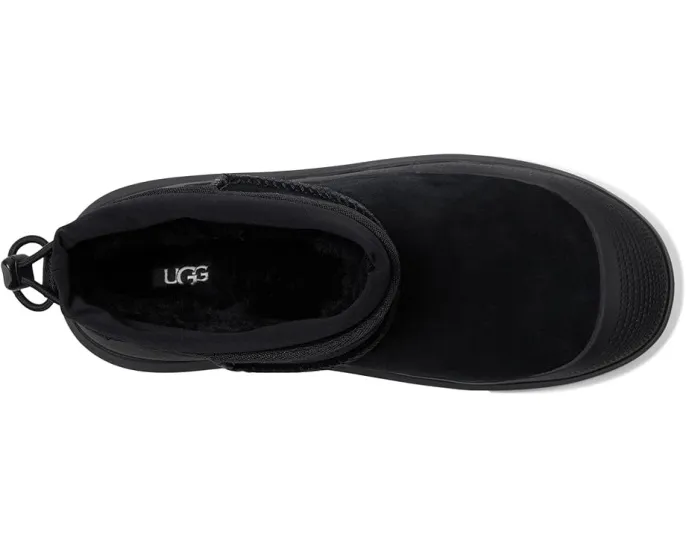 Угги UGG Classic Ultra Mini Weather Hybrid с водонепроницаемой замшей и подошвой Spider Rubber