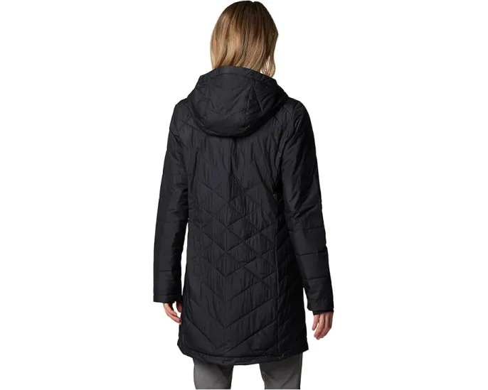Длинная куртка Columbia Heavenly с капюшоном и подкладкой Omni Heat