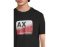 Футболка Armani Exchange 1991 с пузырьковым принтом