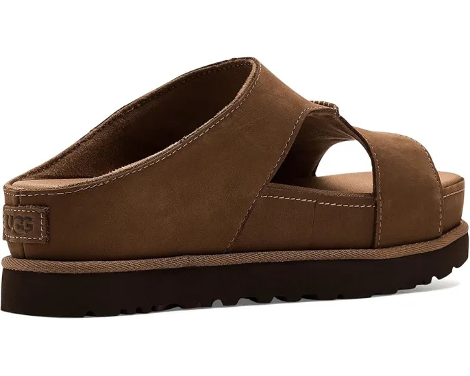 Сандалии UGG Goldenstar Hi Cutout Slide с боковыми вырезами и стелькой из пены