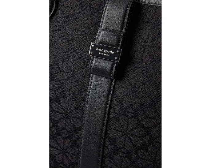 Kate Spade New York большая сумка тоут Spade Flower Jacquard с открытым верхом