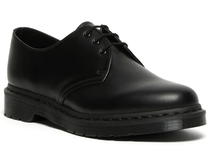 Оксфорды Dr. Martens 1461 3-Tie с классическим силуэтом и амортизирующей подошвой