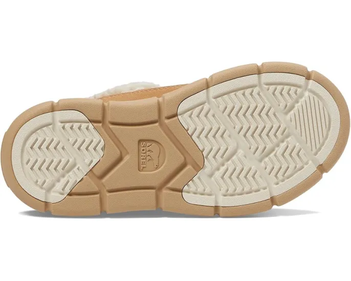 SOREL Детские ботинки Explorer III Slip-On Cozy WP на липучке с искусственным мехом