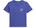 Детская футболка Polo Ralph Lauren с логотипом из хлопкового джерси для малышей и детей младшего возраста