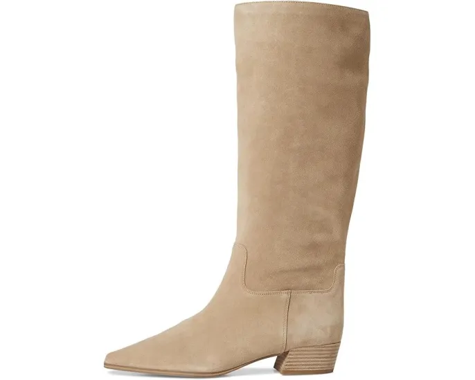 Высокие сапоги Vince Camuto Pavla до колена на каблуке из замши Verona