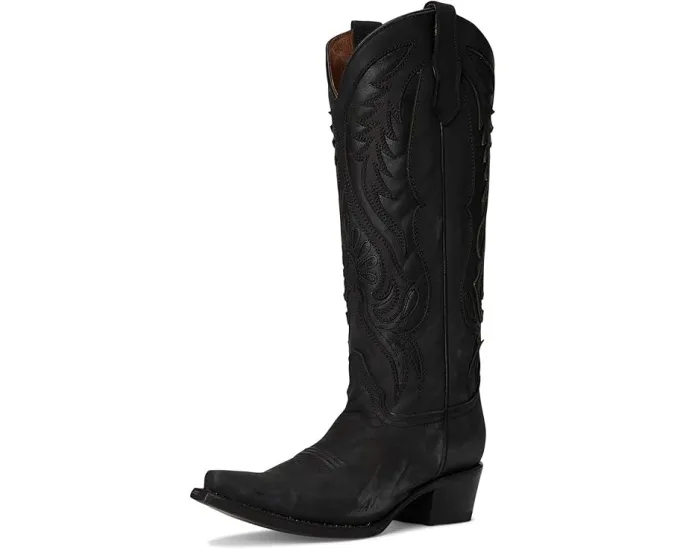 Corral Boots L6073 кожаные сапоги до колена с вышивкой