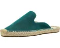 Эспадрильи мюли Suede Smoking из замши с джутовой подошвой Soludos