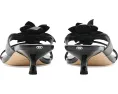 Босоножки MICHAEL Michael Kors Jacie Kitten Sandals на низком каблуке с цветком