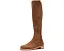 Ботинки Stuart Weitzman 5050 Gisele до колена из замши с эластичной вставкой