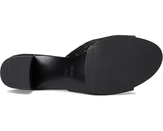 Туфли Vaneli Oksana с открытым носком на устойчивом каблуке