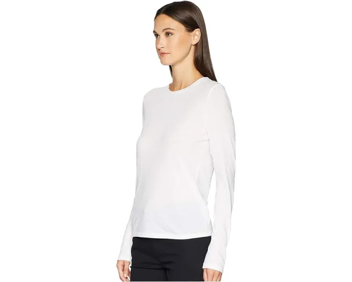 Футболка Essential Long Sleeve Jersey Crews от Vince с длинным рукавом