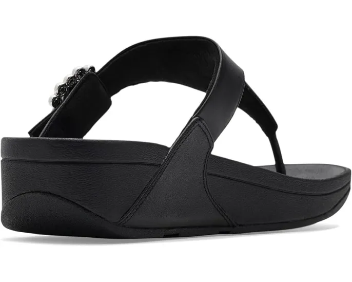 Сандалии FitFlop Lulu с кристальной пряжкой и анатомической стелькой