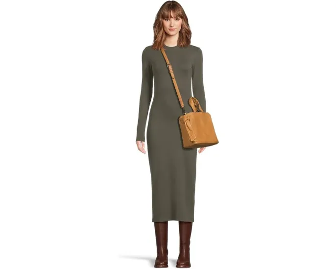 Сумка-сатчел Frye Nora из состаренной кожи с регулируемым ремнем