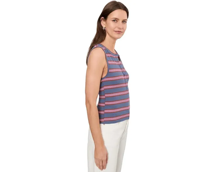 Топ Henley в полоску Free People Jamie Henley Stripe