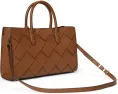Сумка-сатчел MICHAEL Michael Kors Scarlett Medium East West из ПВХ