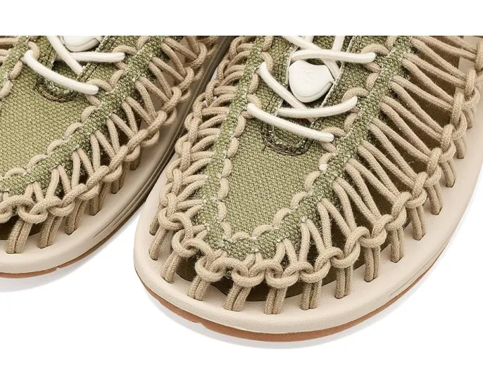 Обувь KEEN Uneek Canvas на плетеных шнурах с системой контроля запаха