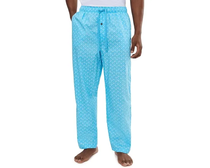 Пижамные штаны Tommy Bahama из хлопка с принтом и карманами