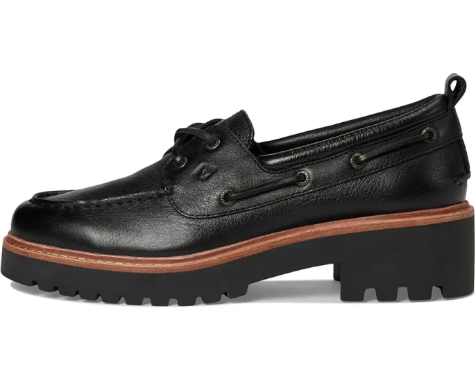 Ботинки Sperry AO 2 Eye Lug с массивной подошвой и кожаным верхом
