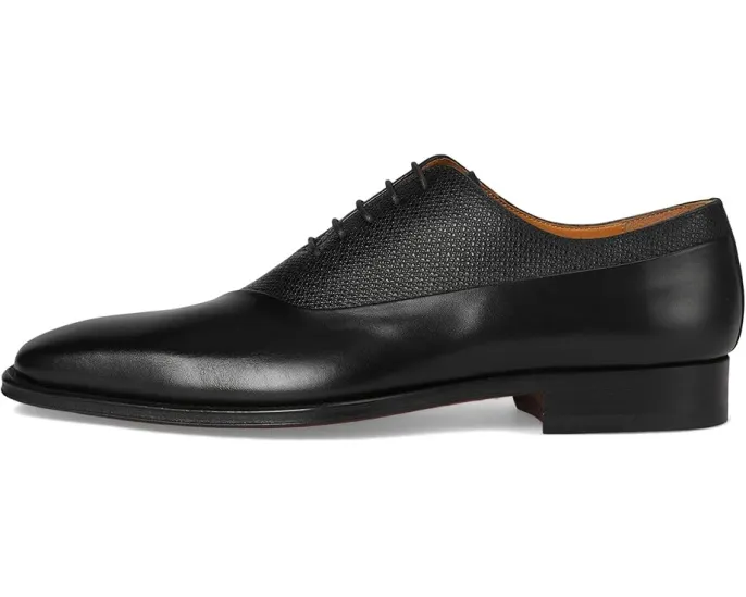 Оксфорды Magnanni Vaughan с зауженным мыском и каблуком на наборной подошве