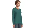 Свитер L.L.Bean Midweight Cotton Slub с воротником-стойкой и длинным рукавом