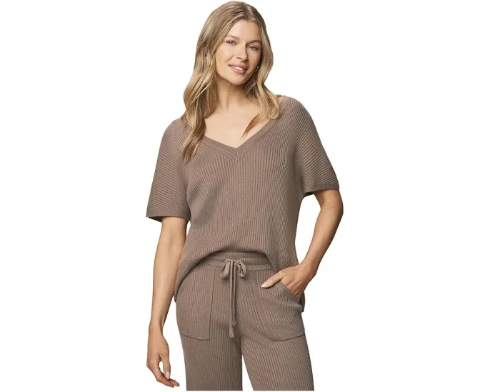 Свитер Georgie с V-образным вырезом из мягкого кашемирового микса