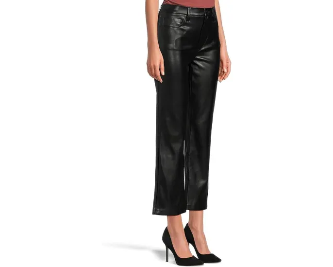 Джинсы Joe's Jeans The Lyra Slim Ankle из веганской кожи