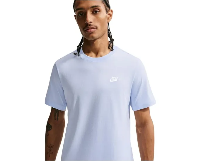 Футболка Nike Sportswear Club с вышитым логотипом Futura из 100% хлопка