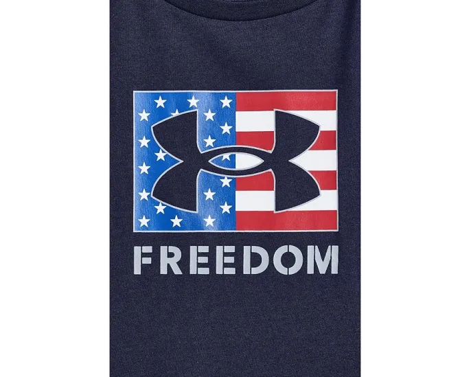 Футболка Freedom Big Logo с коротким рукавом для детей от Under Armour