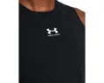 Майка Under Armour Rival Muscle Tank с ребристым воротником и свободным кроем