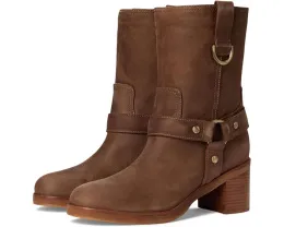 Ботинки Donald Pliner Riegal до середины икры из мягкой замши с ремешками и устойчивым каблуком