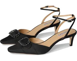 Босоножки Badgley Mischka Odesza на низком каблуке с кристаллами