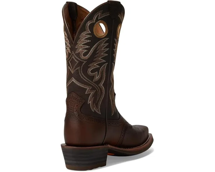 Ariat Heritage Roughstock прочные рабочие сапоги из коричневой масленой кожи