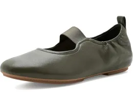 Туфли Mary Jane FitFlop Delicato Poise Leather кожаные зеленые