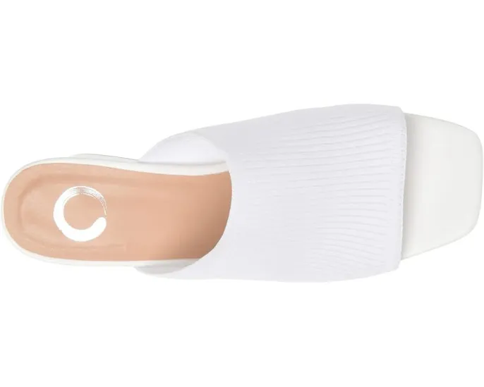 Journee Collection Мюли Lorenna на устойчивом каблуке с мягкой стелькой