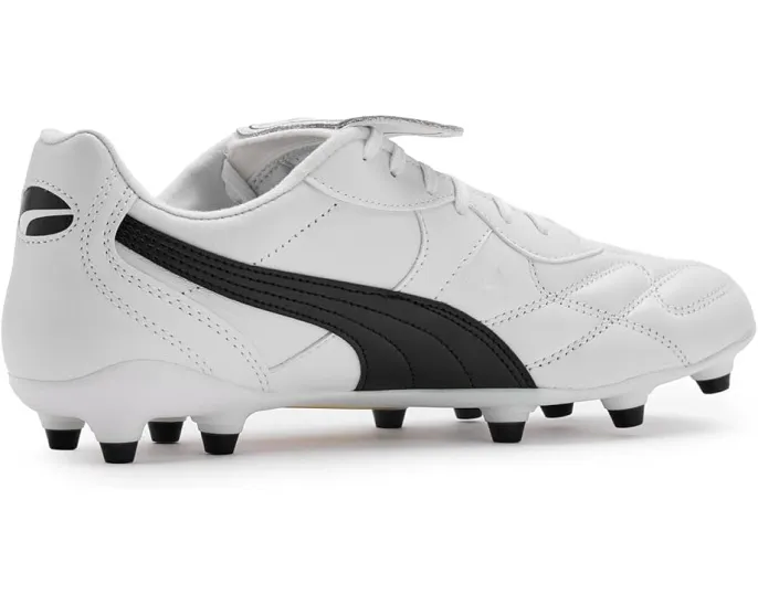 Бутсы PUMA King Top Firm AG из мягкой телячьей кожи с язычком-клапаном