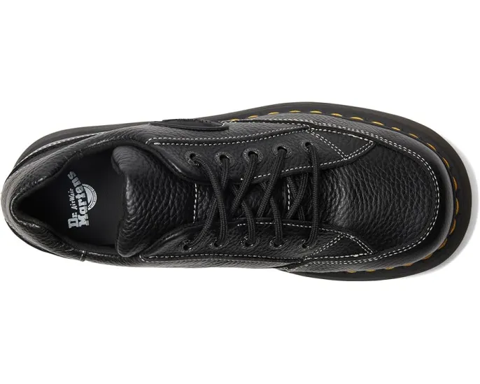 Кроссовки Dr. Martens Buzz 5-Eye с принтом под леопарда на массивной подошве