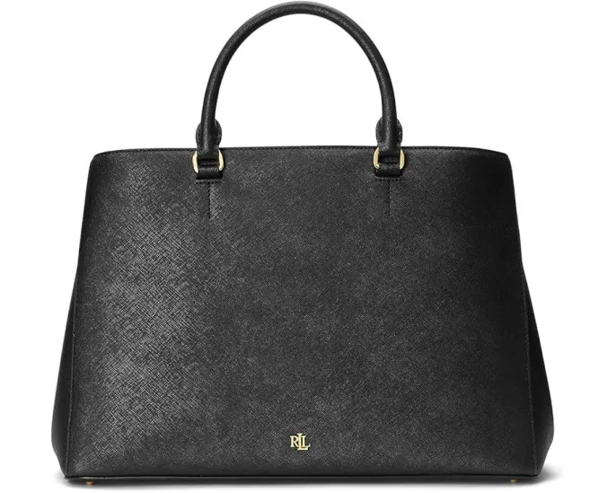 Lauren Ralph Lauren большая сумка Hanna из тисненой кожи с регулируемым ремнем
