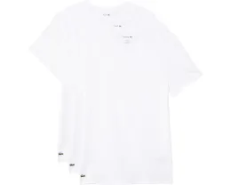 Футболки Lacoste с круглым вырезом приталенные 3 штуки