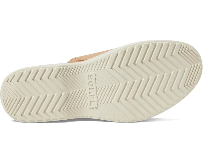 Сандалии SOREL Dayspring™ Slide на платформе с мягким верхом из кожи