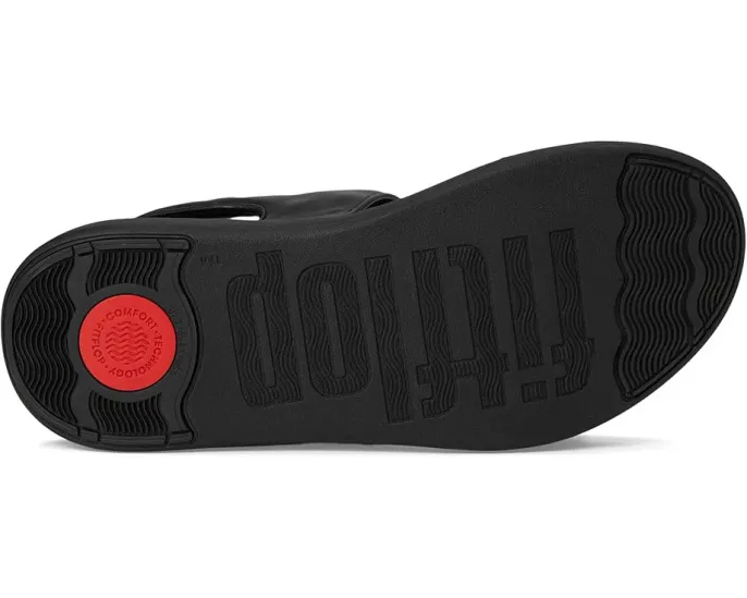 Сандалии FitFlop F-Mode Go Adjustable Flatform с регулируемыми ремешками и технологией Microwobbleboard