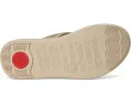 Сандалии FitFlop F-Mode Go Beadie-Button Adj. Flatform с бусинами и регулируемыми ремешками