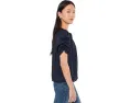 Блуза Diego от Paige из экоматового атласа с V-образным вырезом