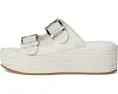 Сандалии GUESS Binks на платформе с плетеными деталями и крупной пряжкой