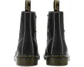 Ботинки Dr. Martens 1460 Pascal Flower с цветочным принтом и желтой строчкой