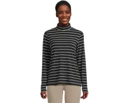 Водолазка L.L.Bean Soft Stretch Supima с длинным рукавом в полоску