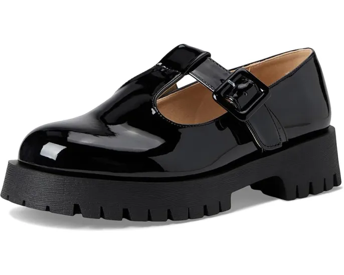 Балетки Suvi с ремешком и квадратным каблуком от Journee Collection