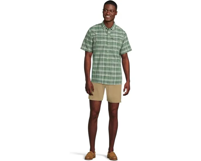 Рубашка L.L.Bean SunSmart Cool Weave с коротким рукавом и защитой от солнца UPF 50+